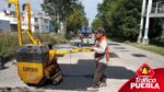 Refuerzan la campaña de bacheo en Puebla con 25 cuadrillas de trabajo