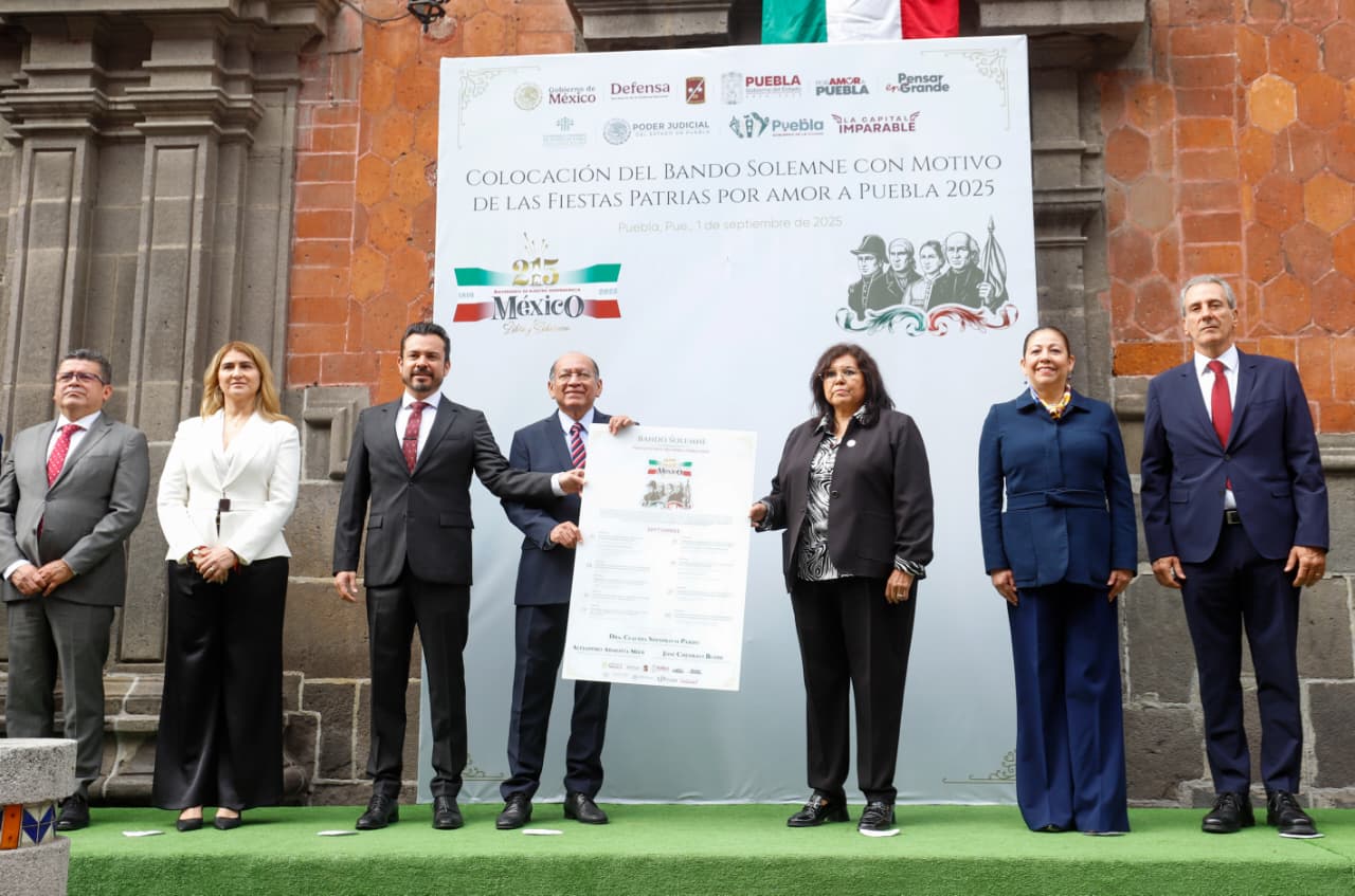 Puebla arranca festejos por la Independencia de México