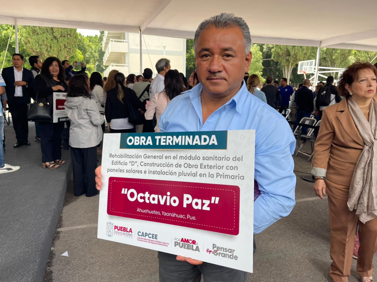 Armenta entrega 59 Certificados de Obra Educativa en 34 municipios