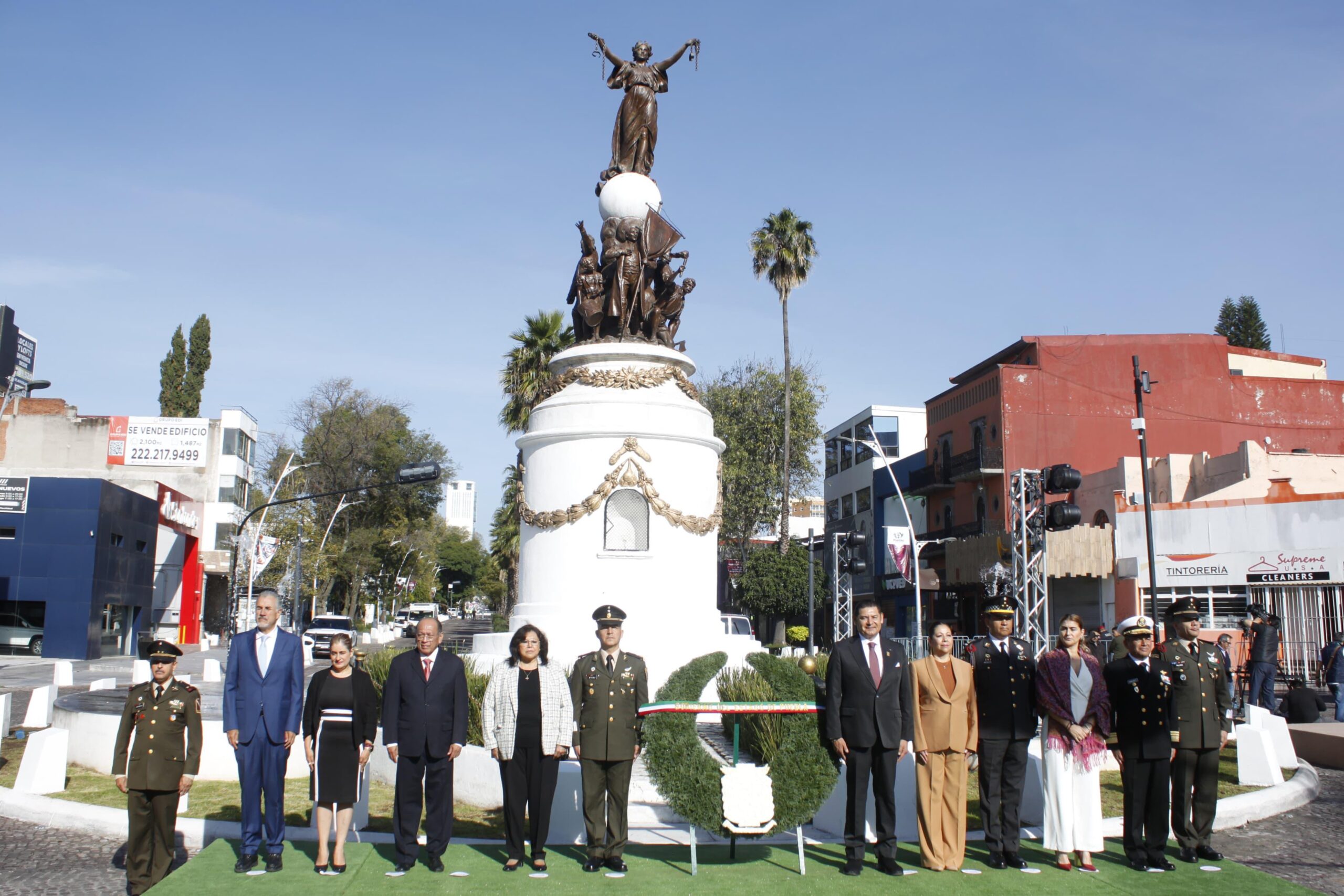 Puebla conmemora 204 años de la Independencia