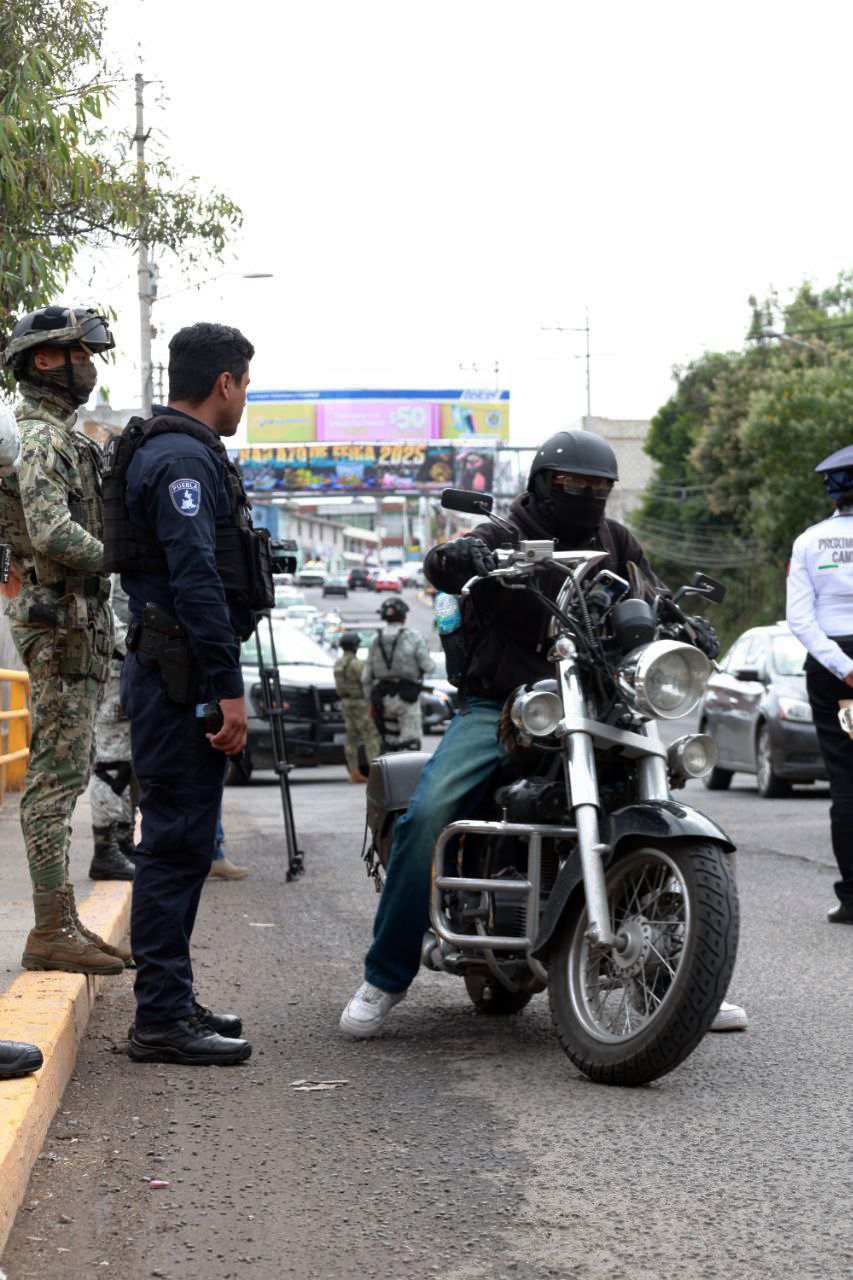 La Secretaría de Seguridad Pública realiza 210 operativos en Puebla y detiene a 87 personas