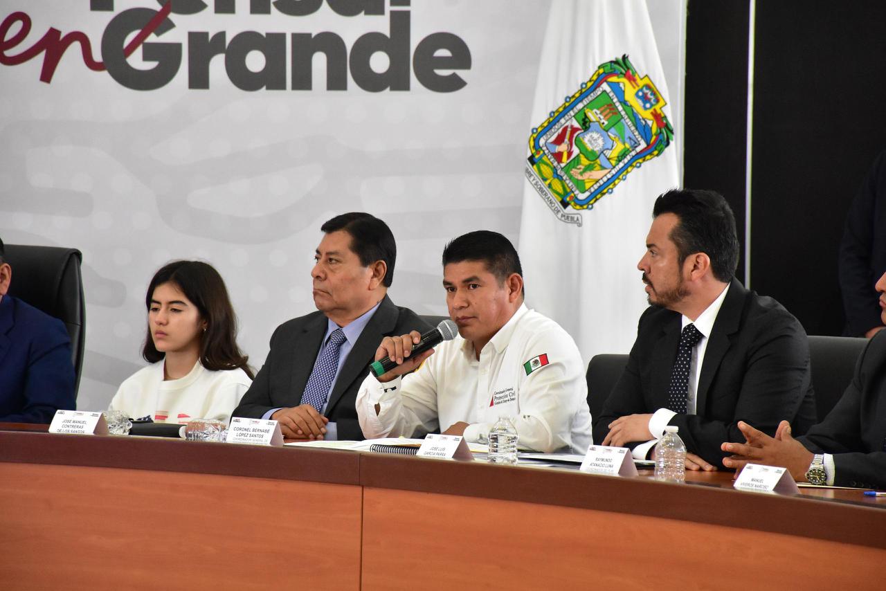 Protección Civil atiende reportes por lluvias en Puebla