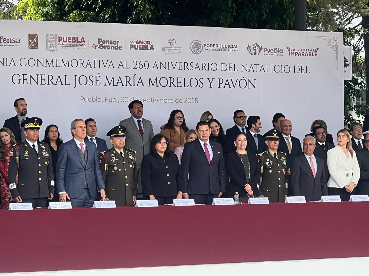 Puebla honra 260 aniversario de José María Morelos