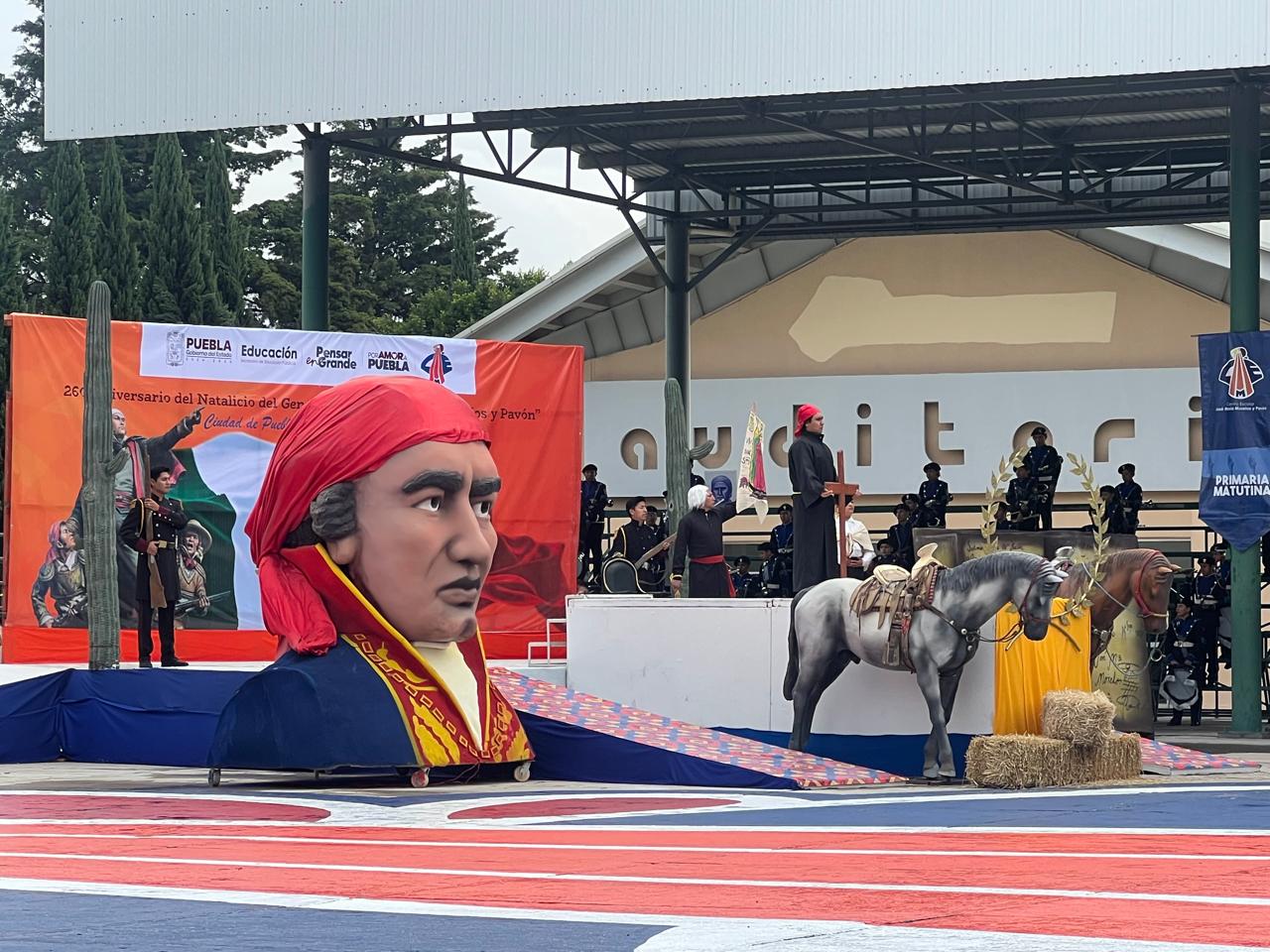 Puebla honra 260 aniversario de José María Morelos