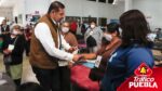 Gobierno de Puebla refuerzan apoyo en la Sierra Norte tras fuertes inundaciones