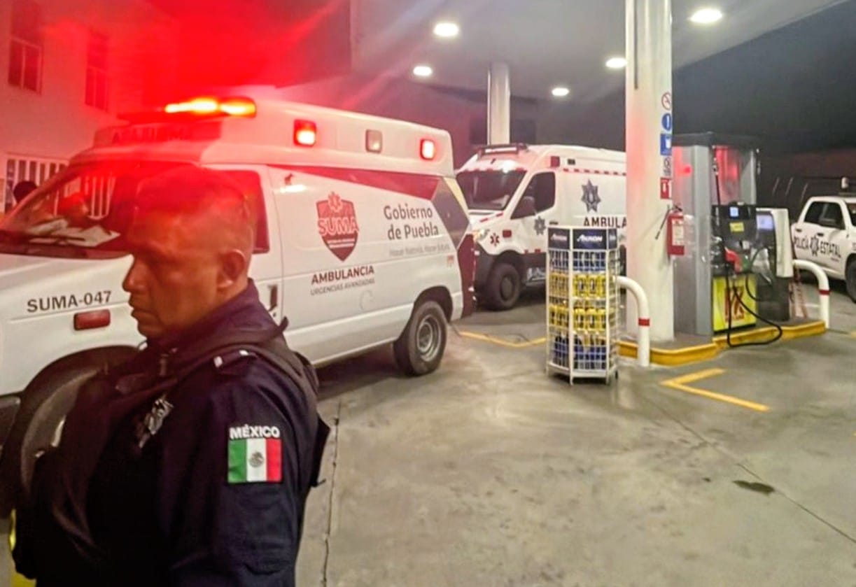 Investigan homicidio de trabajador de gasolinería Makana en Puebla seguridad