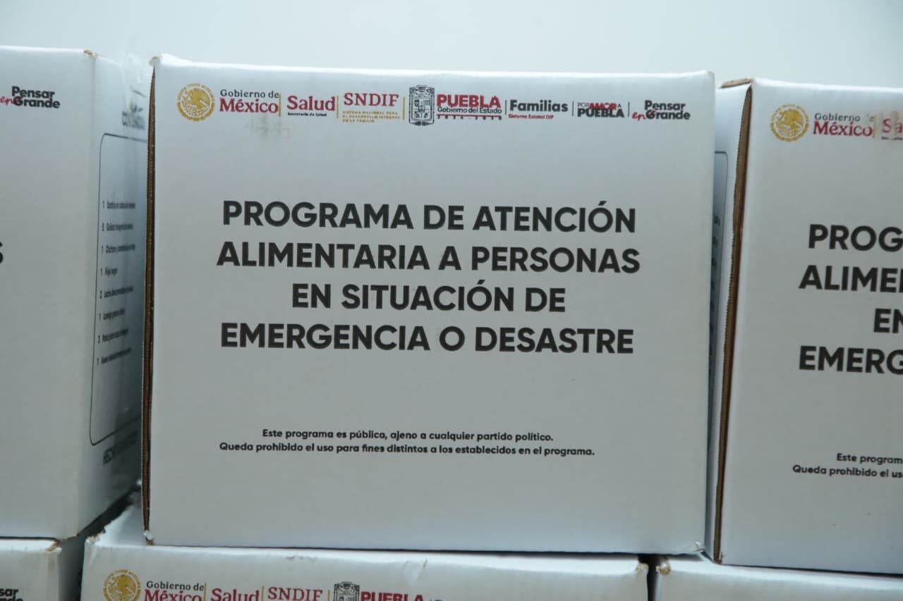Órdenes de gobierno trabajan coordinadamente ante afectaciones por lluvias en Puebla