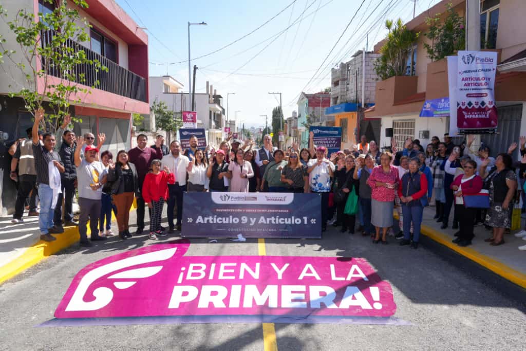 Pepe Chedraui impulsa la modernización vial en la colonia Constitución Mexicana