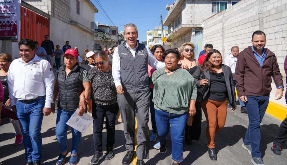 Pepe Chedraui impulsa la modernización vial en la colonia Constitución Mexicana