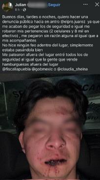 Polémica por riña en la Avenida Juárez, Puebla_foto1