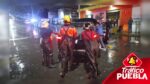 Protección Civil rescata a personas varadas por inundación en Tres Cerritos
