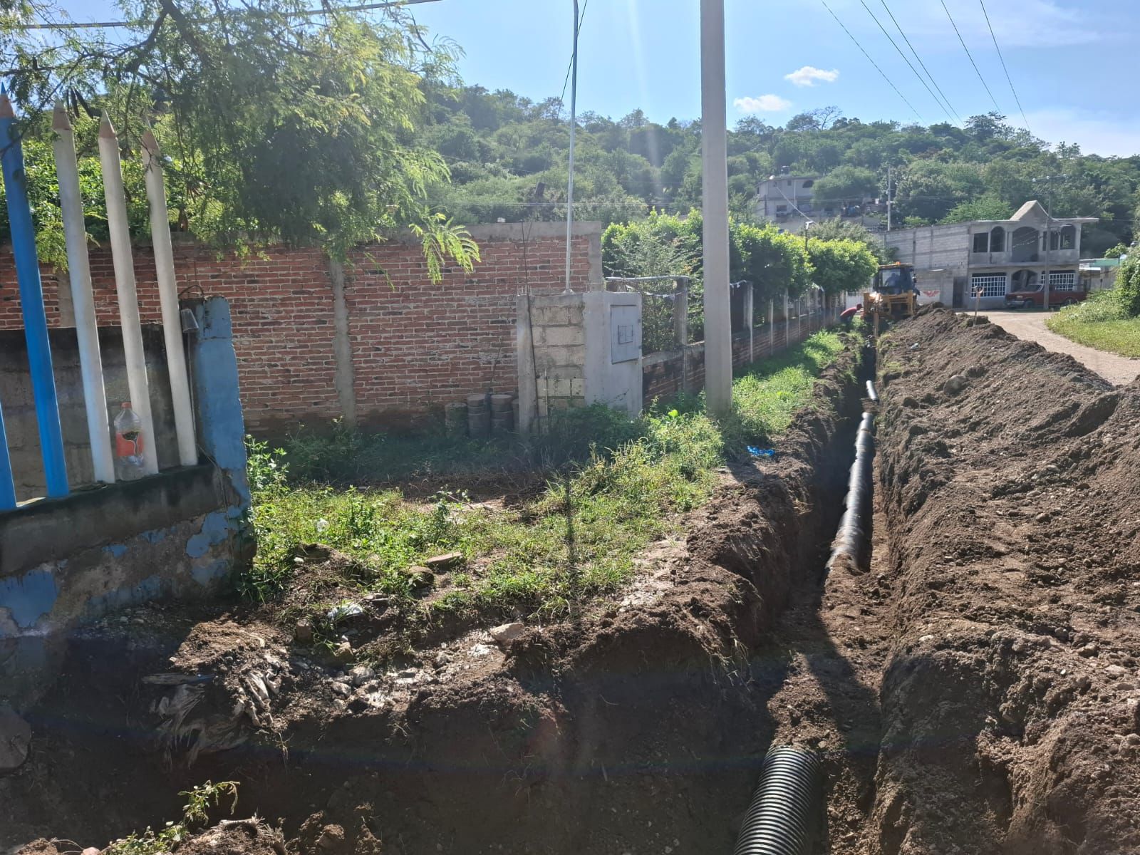 Secretaría de Infraestructura realiza obras para evitar inundaciones en escuelas de Epatlán