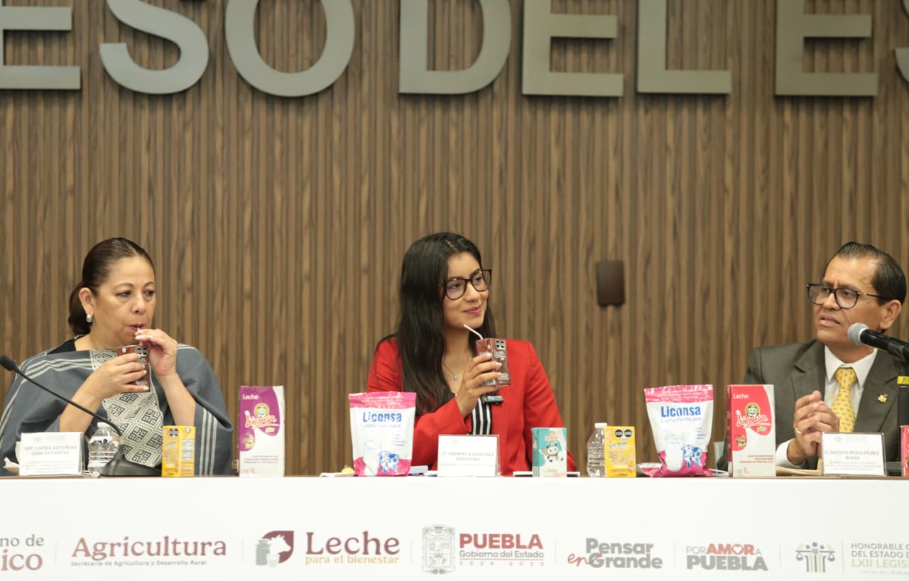 Puebla impulsa “1° Lechetón con Causa” para 25 mil familias