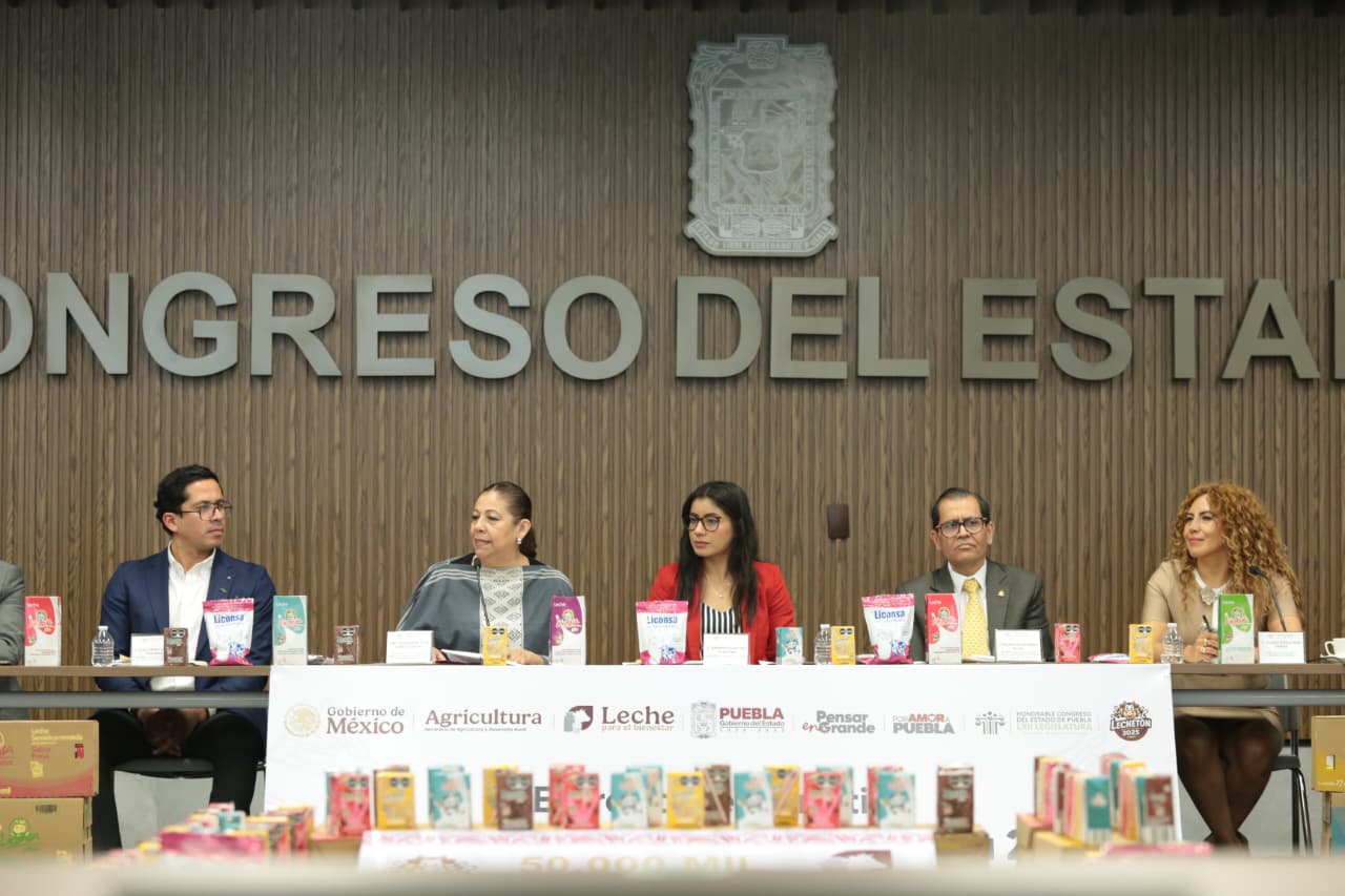 Puebla impulsa “1° Lechetón con Causa” para 25 mil familias