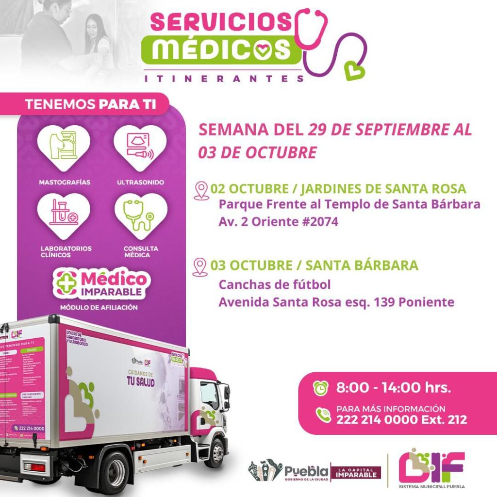 DIF Municipal Puebla impulsa actividades gratuitas en el marco del Mes Rosa
