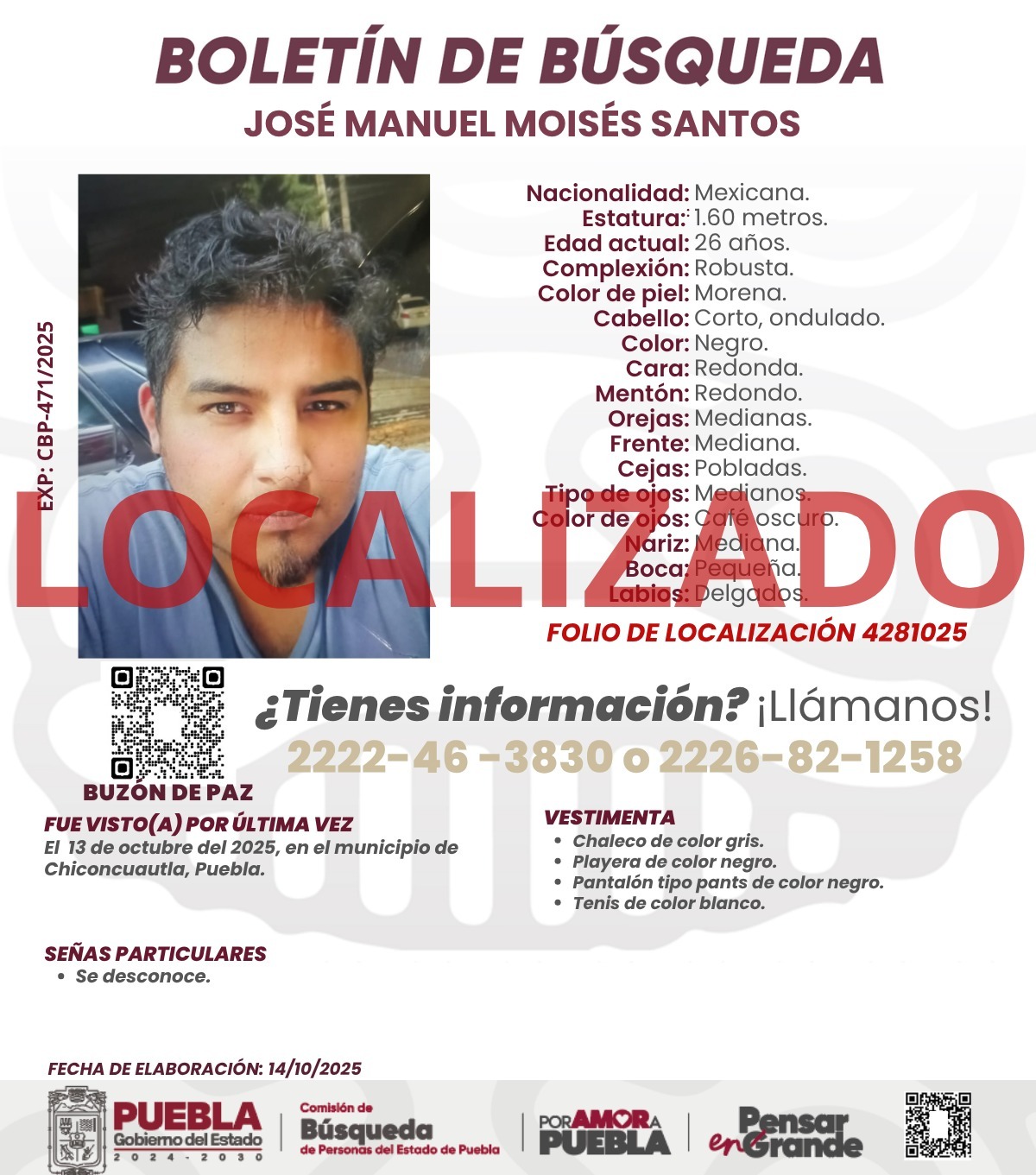Localizan a tres personas reportadas como desaparecidas por lluvias en la Sierra Norte de Puebla