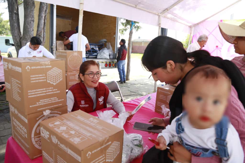 MariElise Budib encabeza jornada del programa “Pequeños Imparables” en San Miguel Espejo