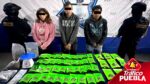 Detienen a tres personas por presunta venta de drogas en Puebla
