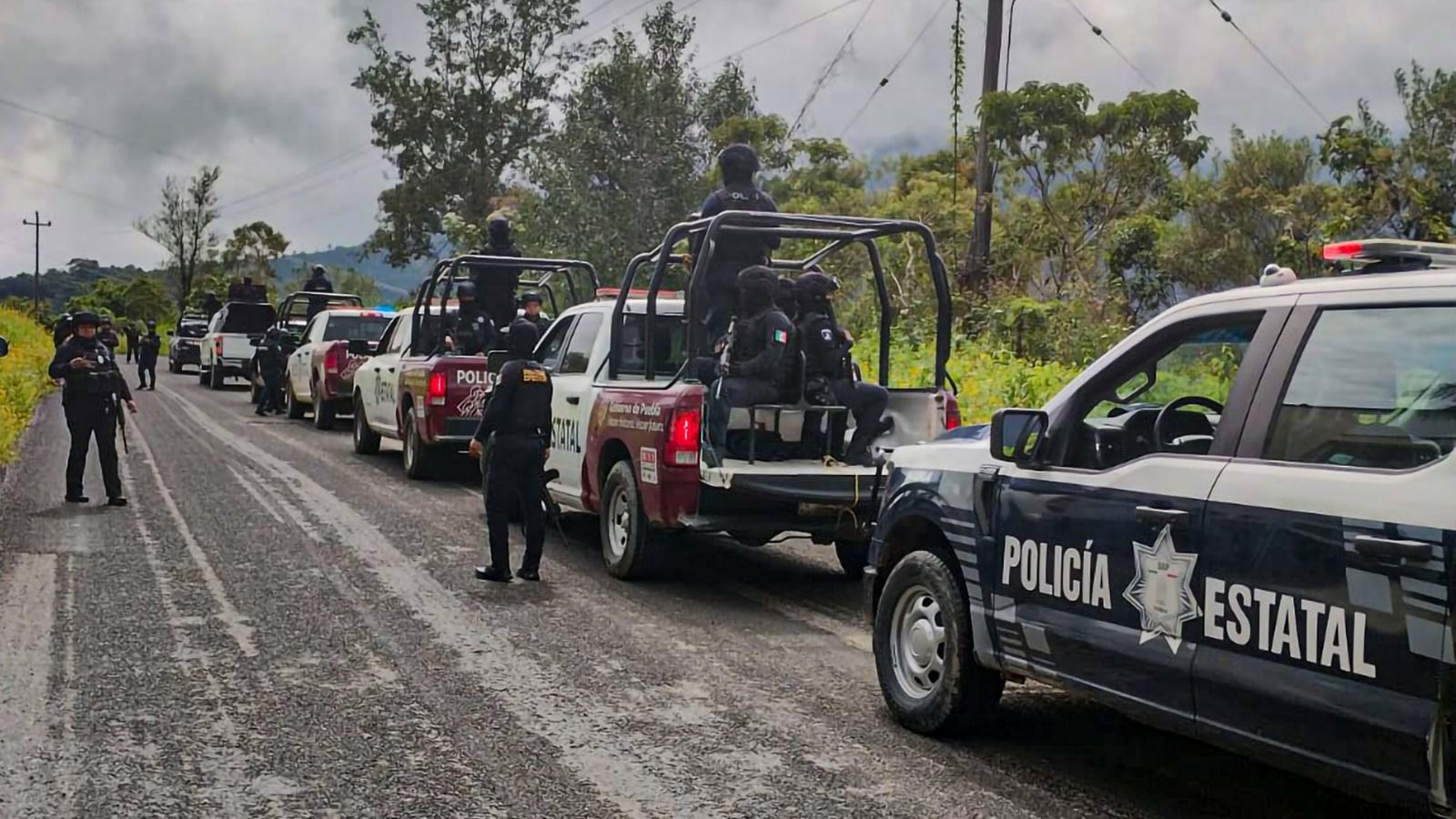 Fuerzas Federal y Estatal refuerza la seguridad en Eloxochitlán