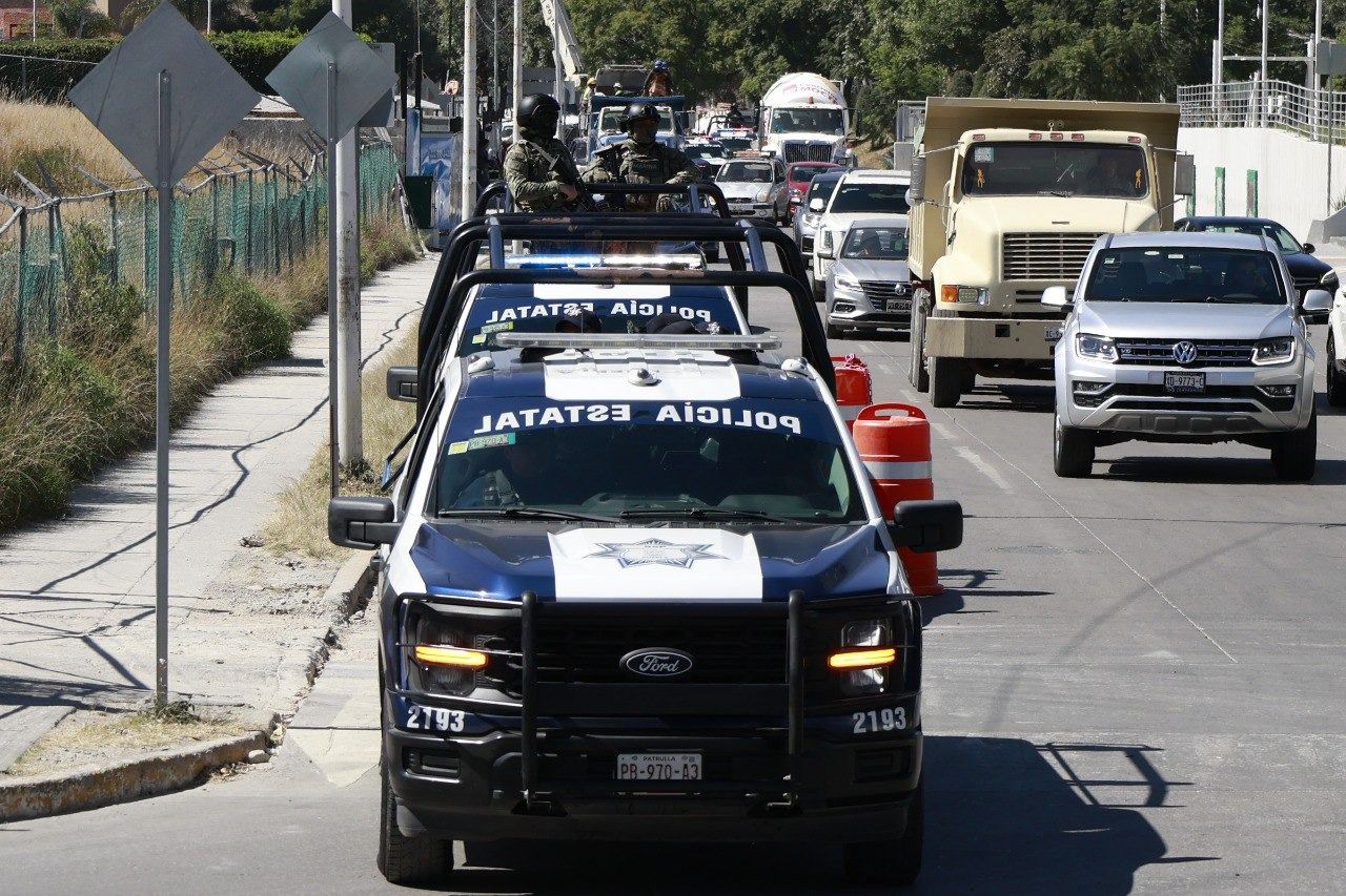 Operativos conjuntos fortalecen seguridad en Puebla