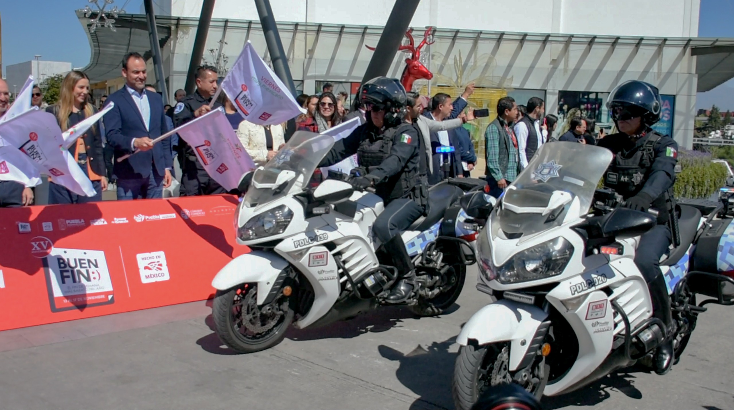 Policía de la Ciudad despliega operativo “Buen Fin 2025” motos