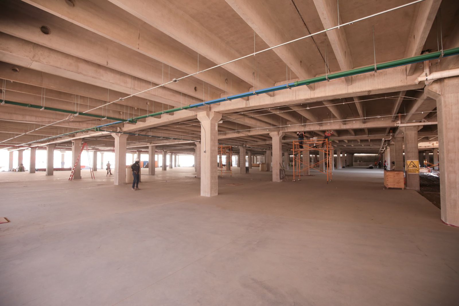 Avanza 55% la construcción de la Universidad del Deporte de Puebla