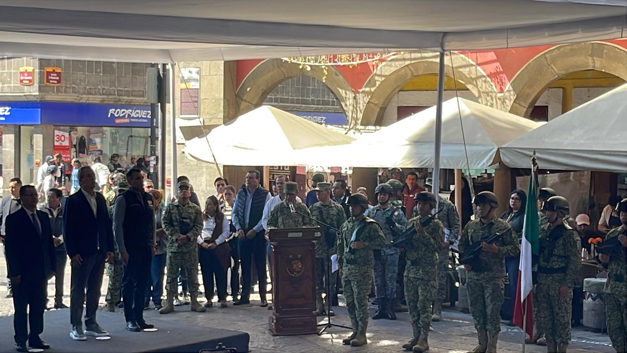 Puebla destruye 156 armas aseguradas en acto público