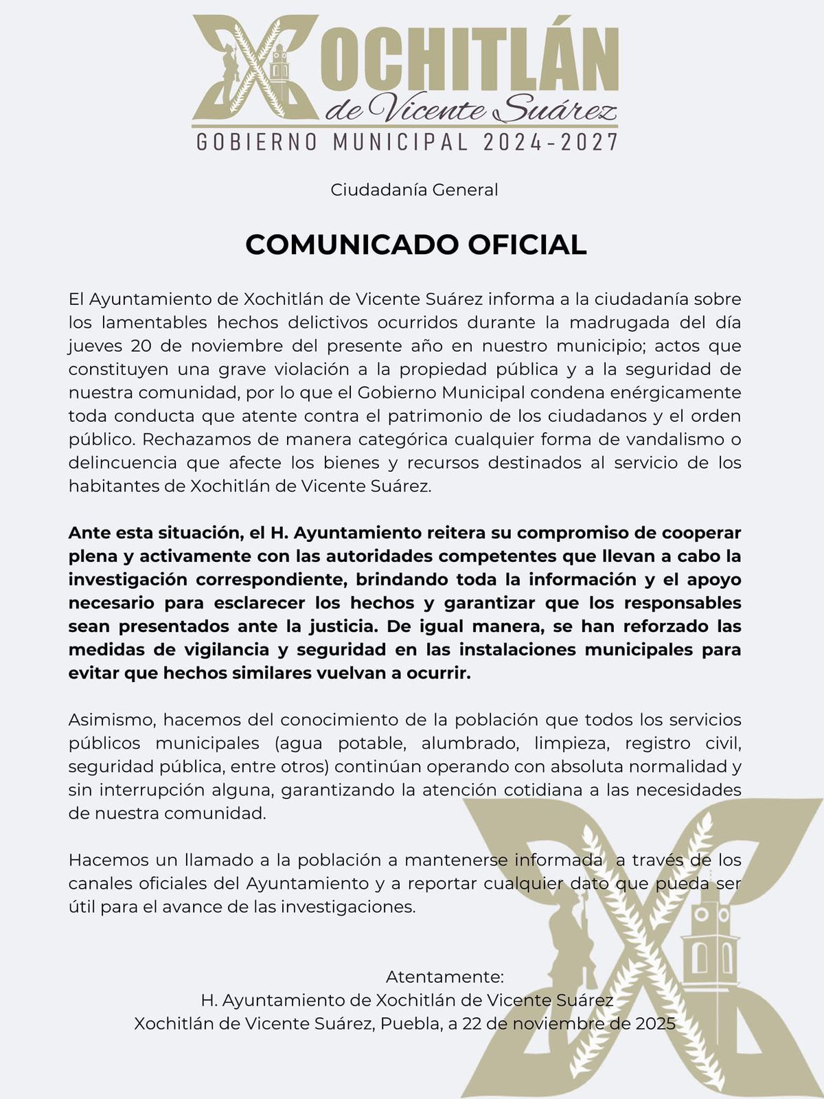 Falso funcionario robó patrulla en Xochitlán; apareció en Libres