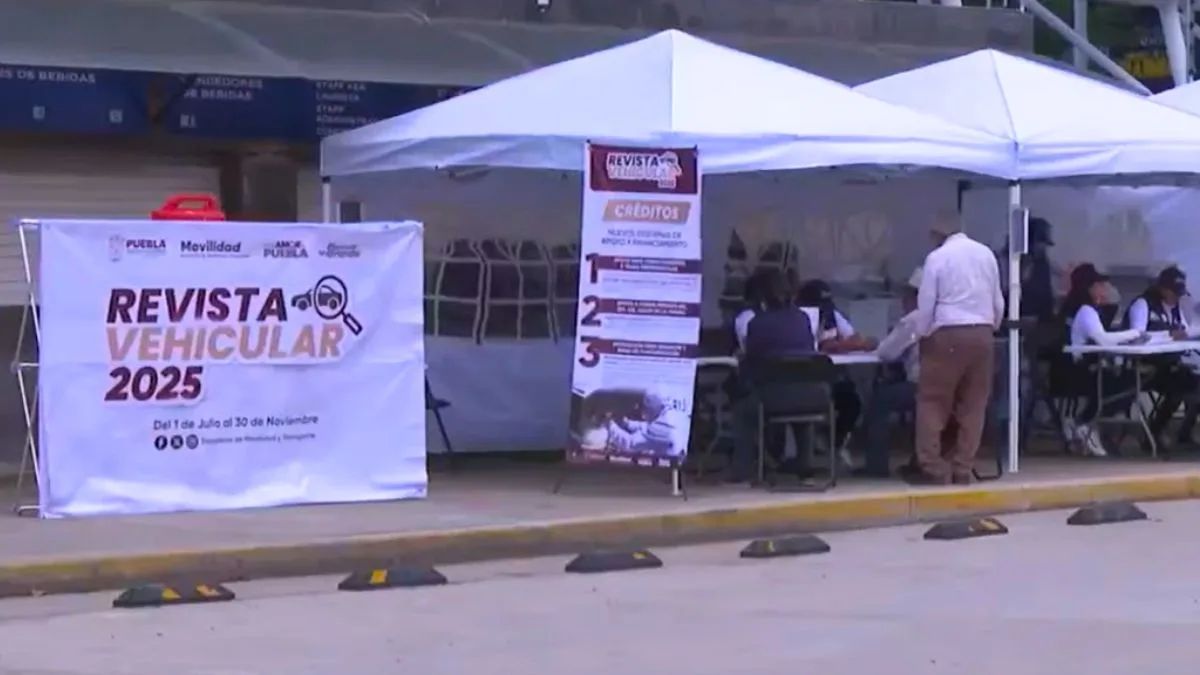 Revista vehicular supera las 19 mil unidades en Puebla