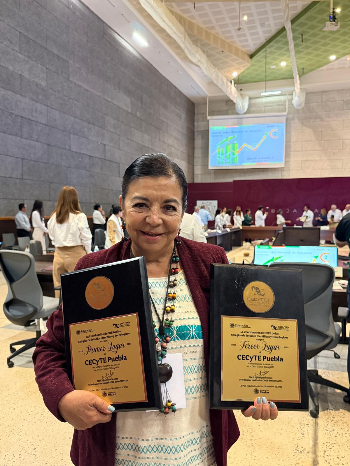 CECyTE Puebla destaca a nivel nacional en combate a la deserción y aumento de matrícula