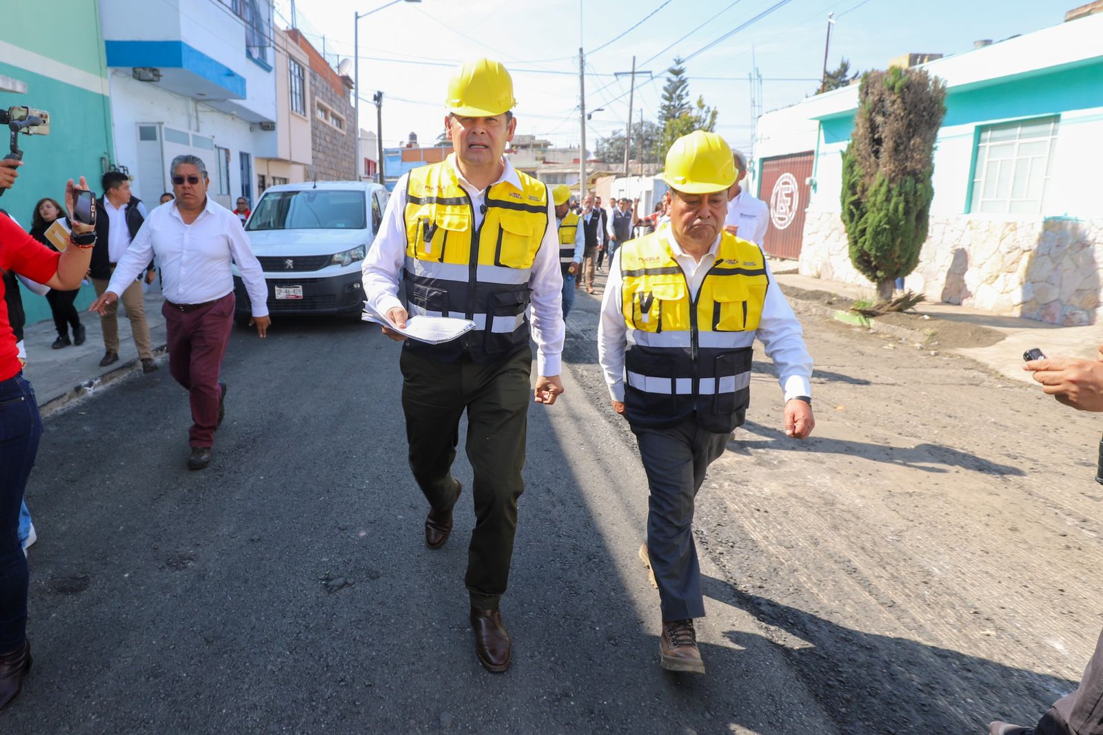 Armenta Transforman vialidades para reforzar seguridad y movilidad calle