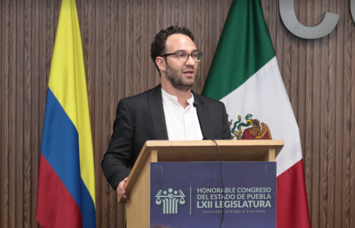 Congreso del Estado sede de 9na Jornada Consular Emprendimiento, Salud y Cultura de Colombia