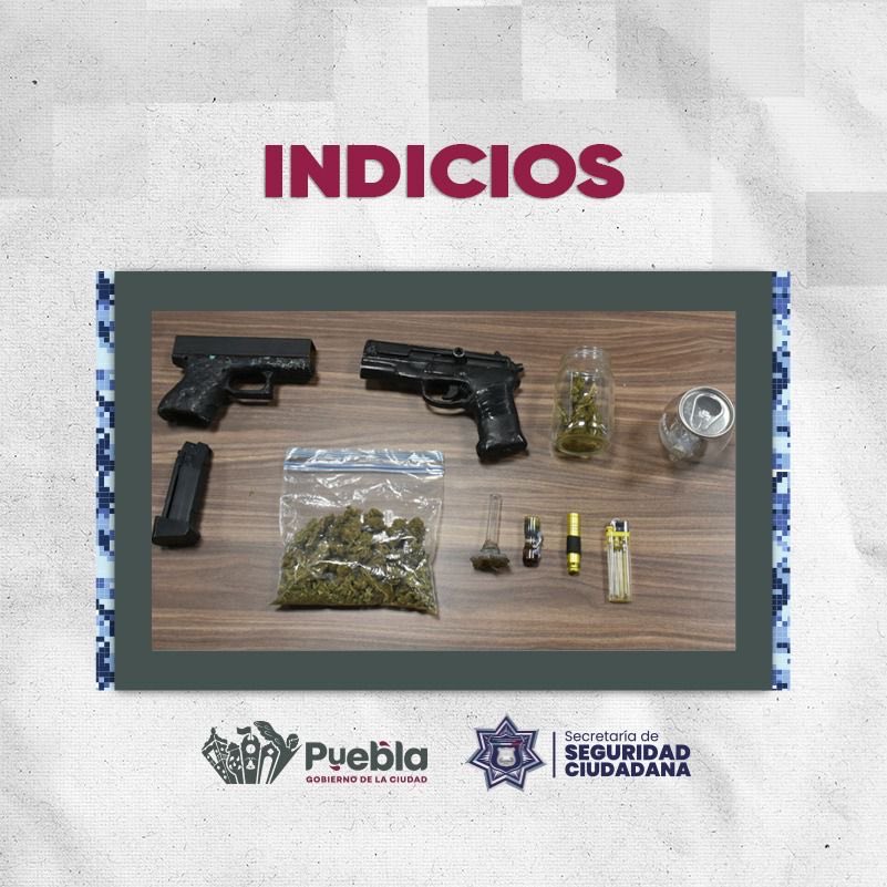Cuatro detenidos en Bugambilias por delitos contra la salud armas