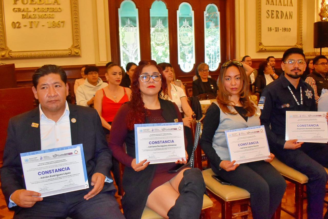 Gobierno de la Ciudad entrego reconocimientos por prevención de violencia contra mujeres y niñas