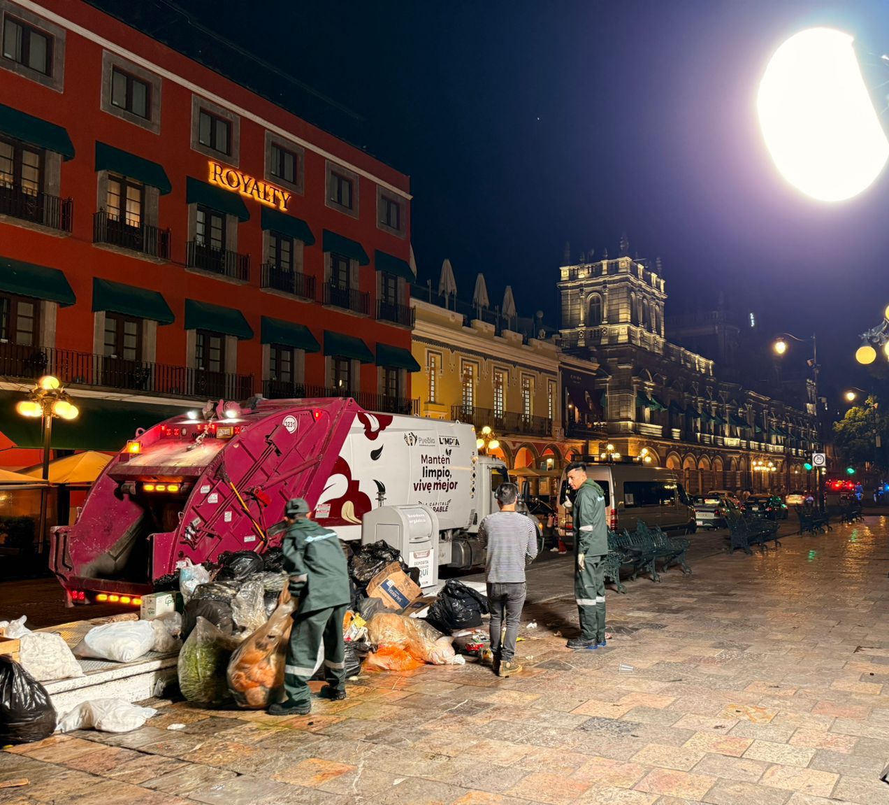 OOSLMP implementa esquema especial de recolección durante la Navidad