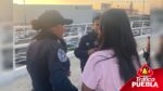 Policías Auxiliares y Turísticos salvan a mujer en Parque Lineal