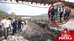Supervisan desazolve en el río Necaxa tras fuertes lluvias del frente frío 16