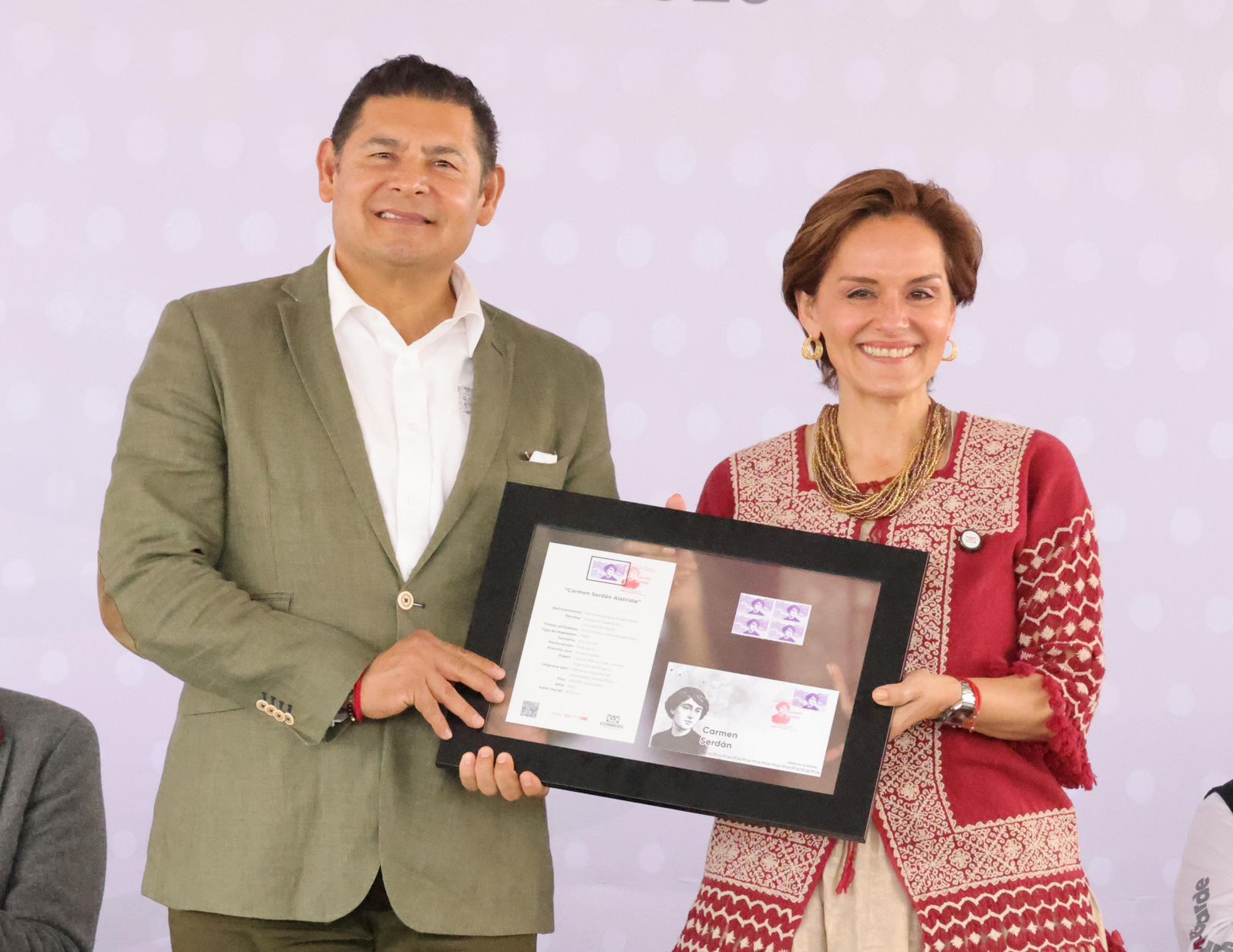 Puebla inaugura 19ª Casa Carmen Serdán y lanza timbre