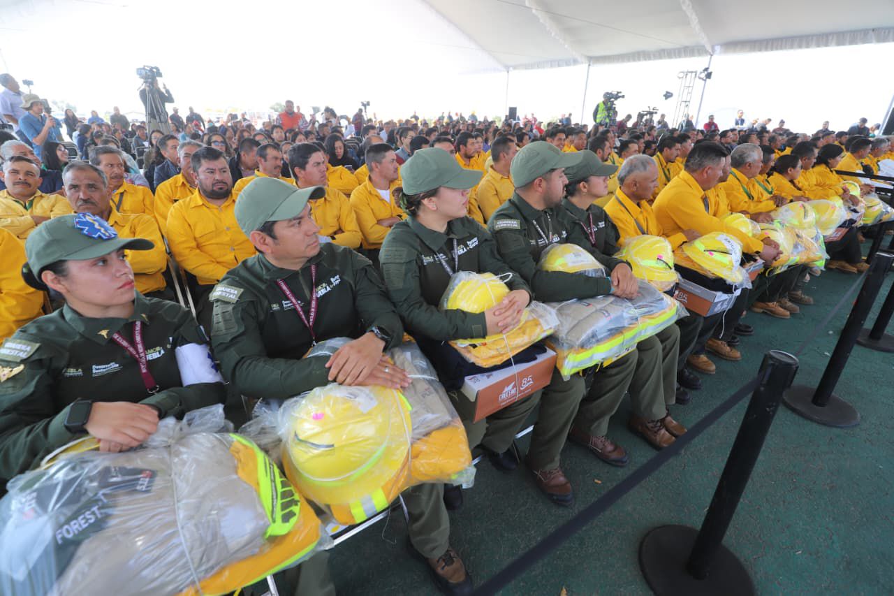 Puebla refuerza y equipa a la Guardia Forestal 2026