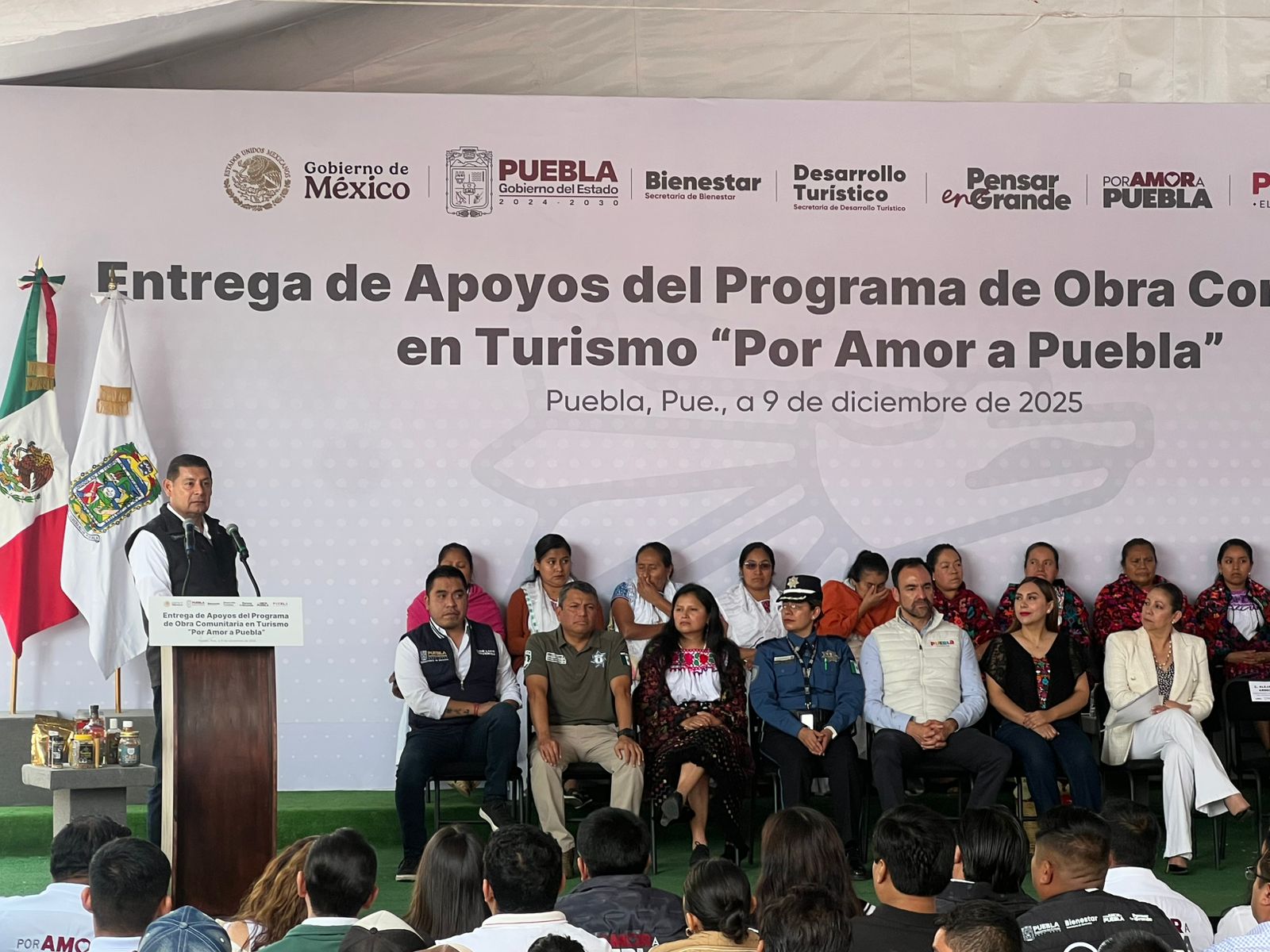 Puebla impulsa 34 nuevas obras comunitarias en turismo