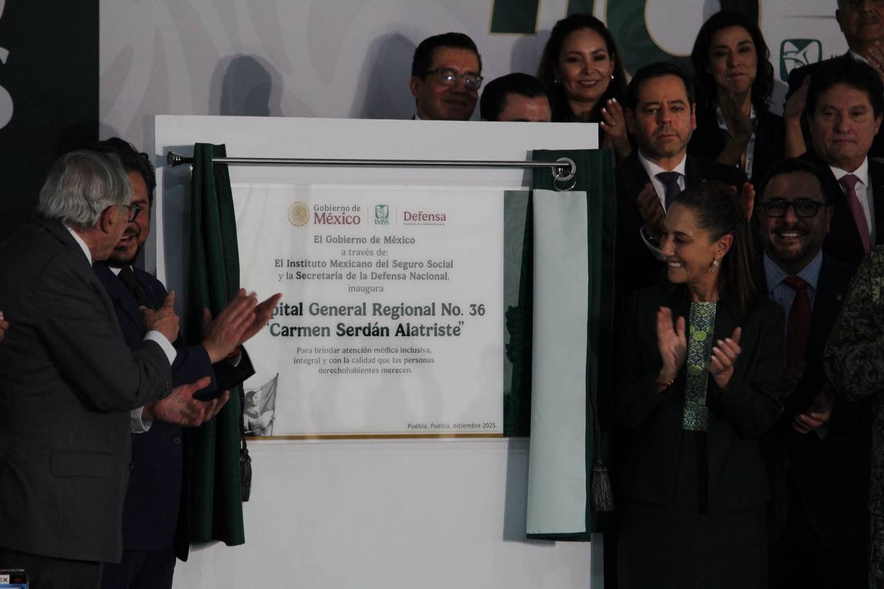 Inauguran el nuevo Hospital Carmen Serdán Alatriste