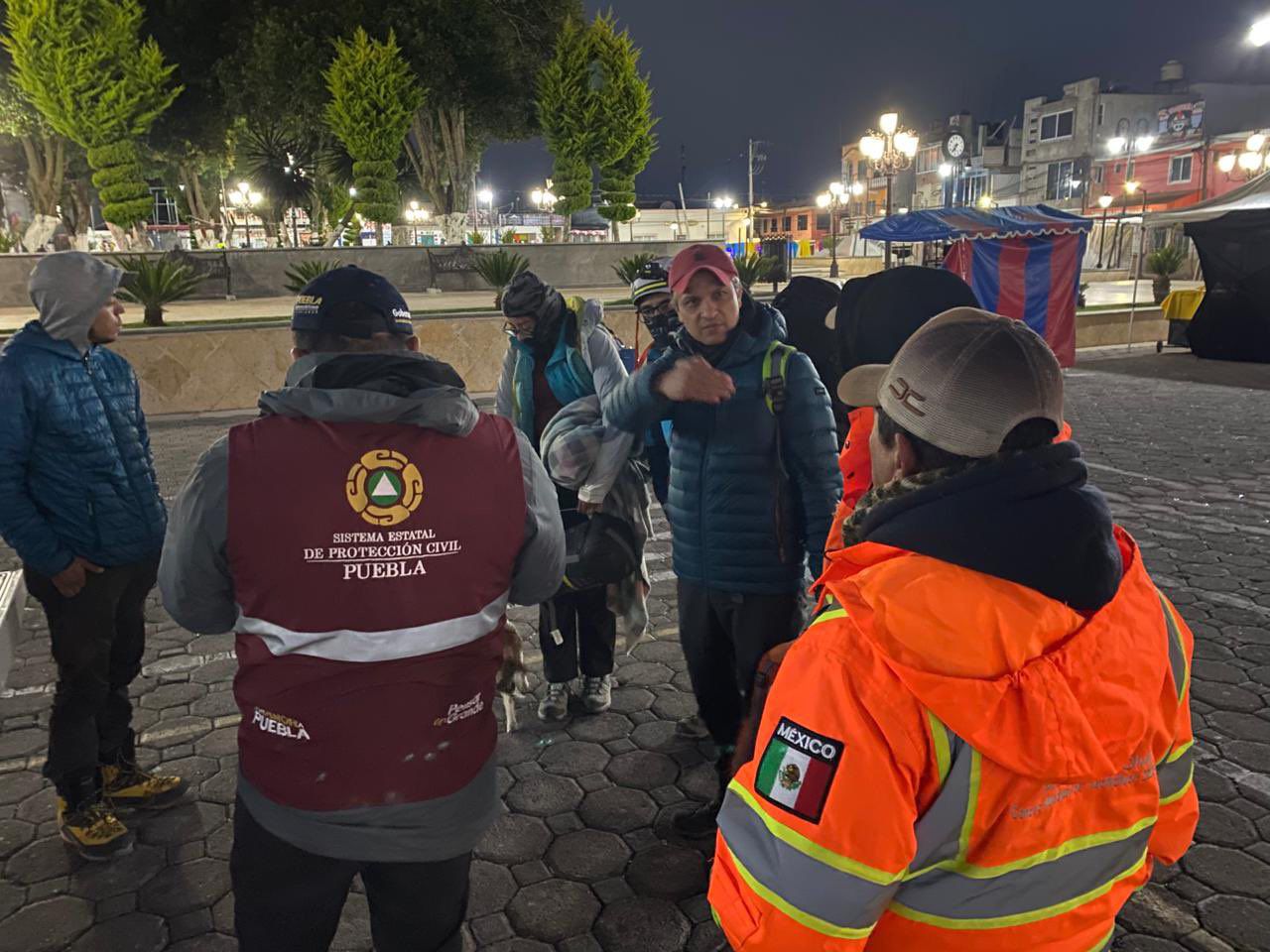 Buscan a 12 personas extraviadas en el Citlaltépetl