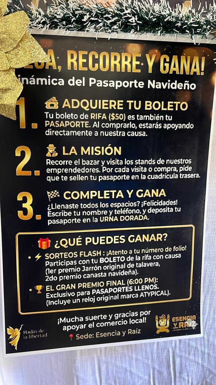 Bazar navideño apoya a mujeres en reclusión y refugios