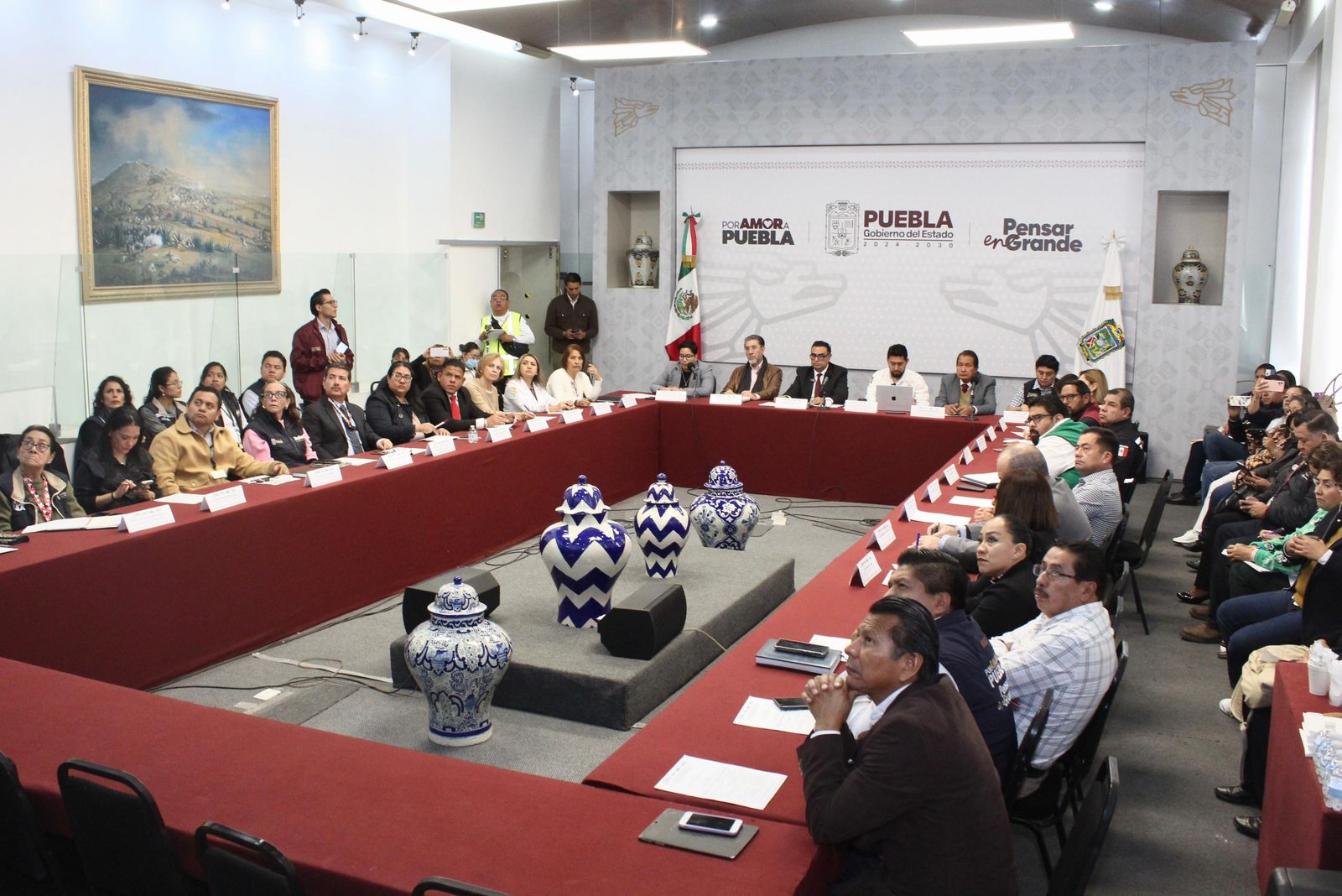 Puebla instala el COSS rumbo al Mundial FIFA 2026