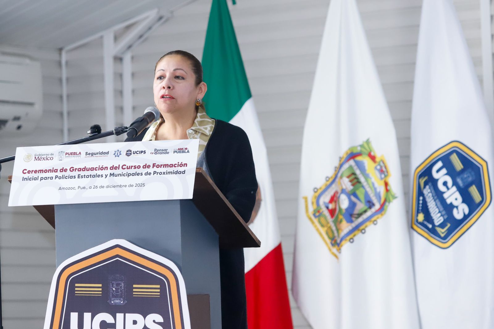 Puebla gradúa a 303 policías con enfoque humanista