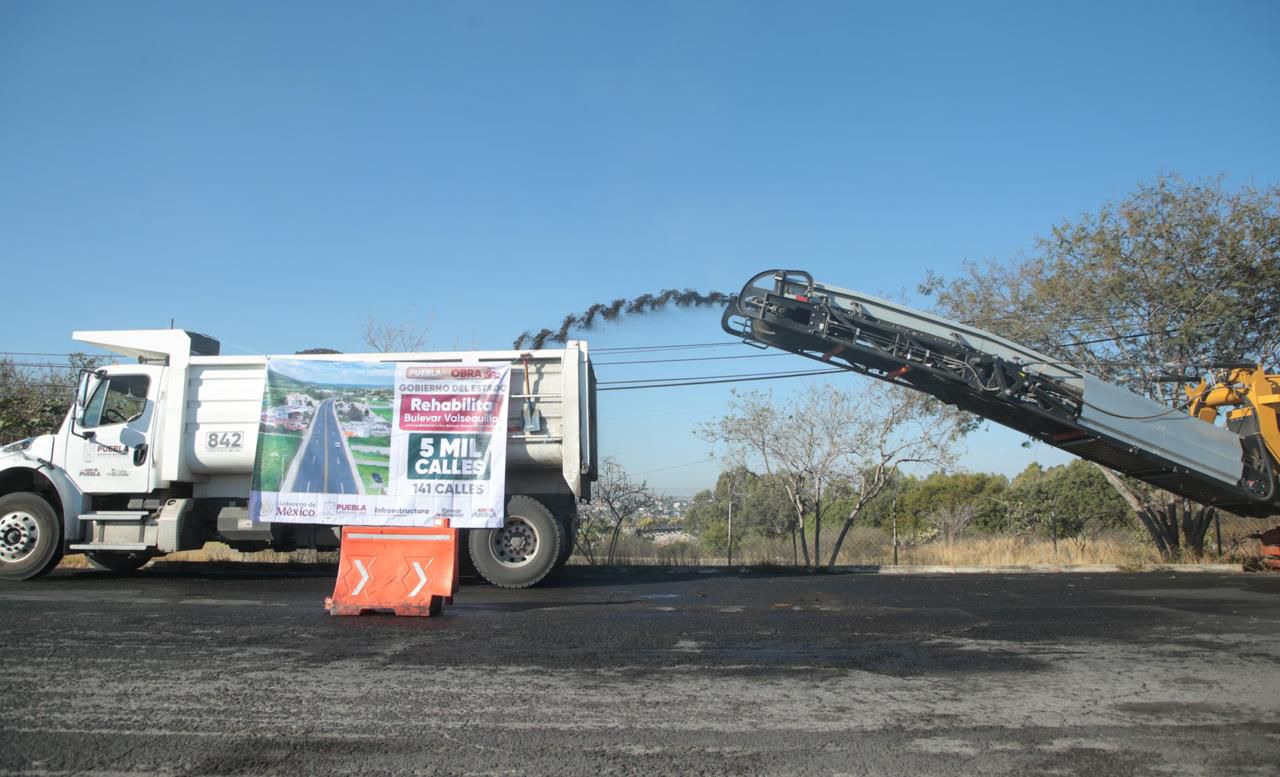 Rehabilitarán el bulevar Valsequillo en la zona sur de Puebla