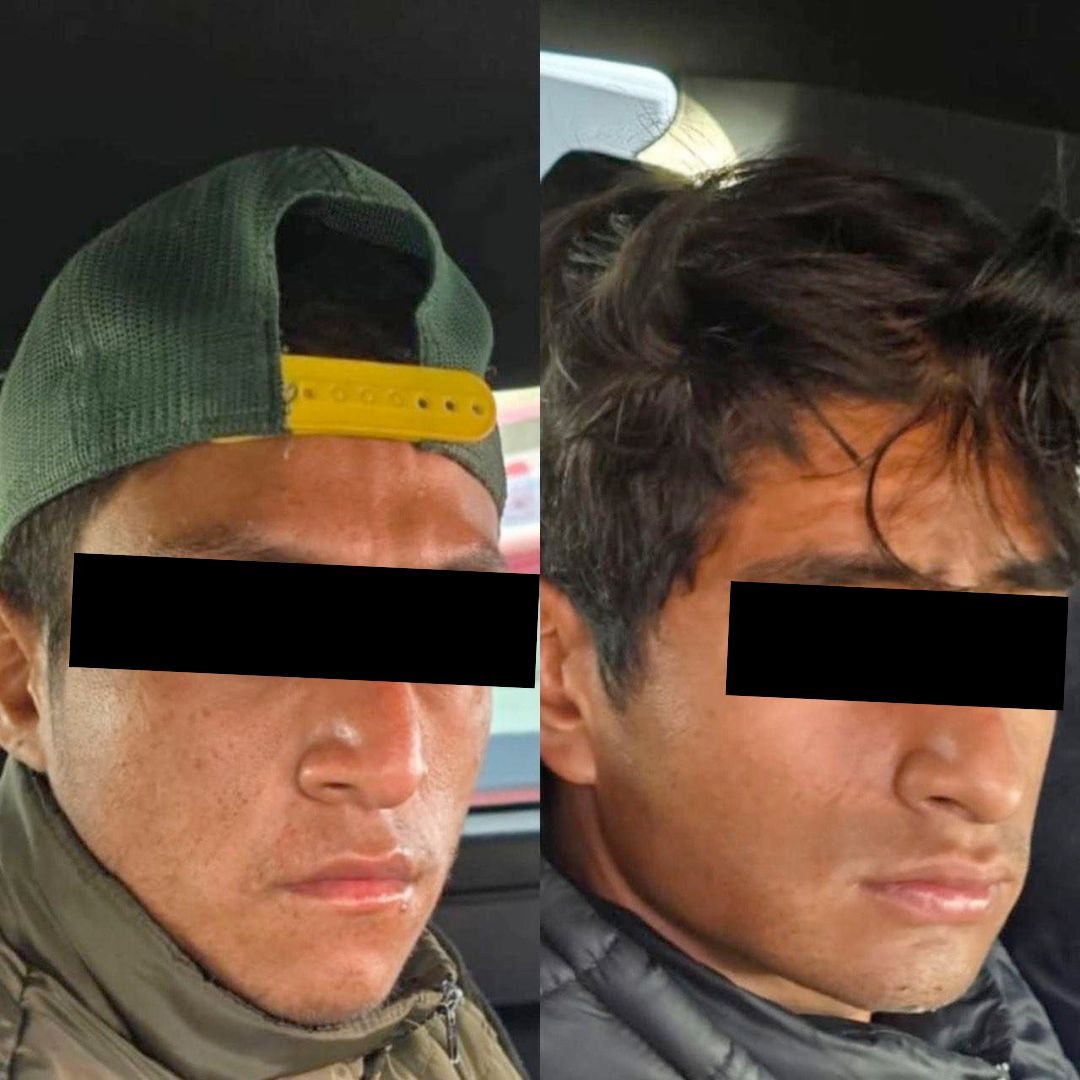 Recuperan auto robado y detienen a dos hombres en el Periférico Ecológico