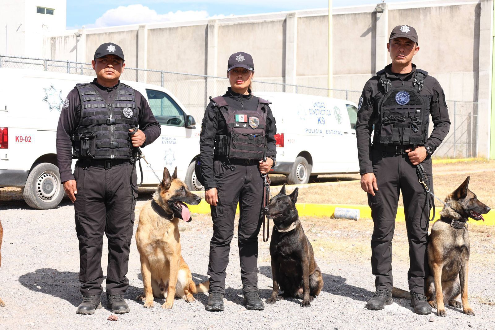 Certifican a Unidad K9 penitenciaria en detección en Puebla_foto2