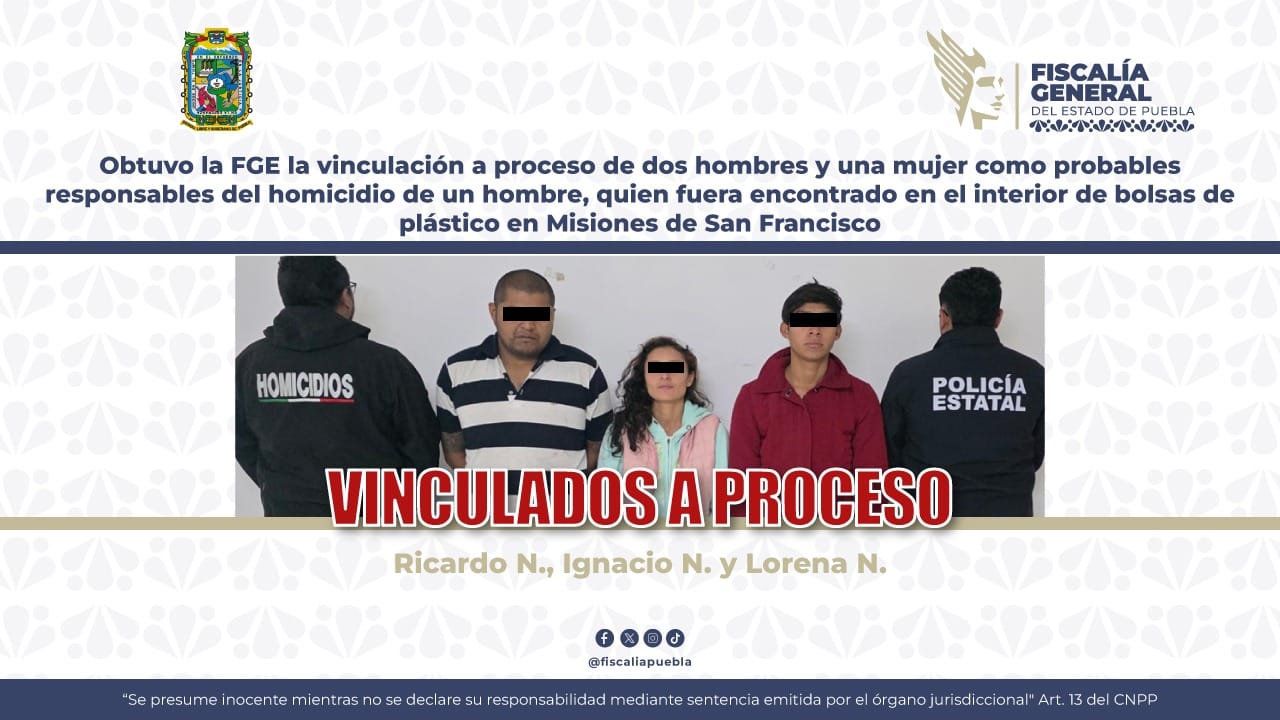 FGE captura a presuntos responsables de homicidio calificado