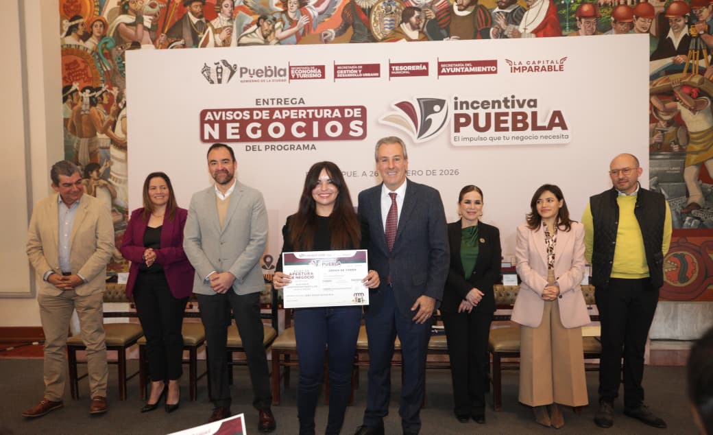 Gobierno de Puebla apoya a emprendedores locales